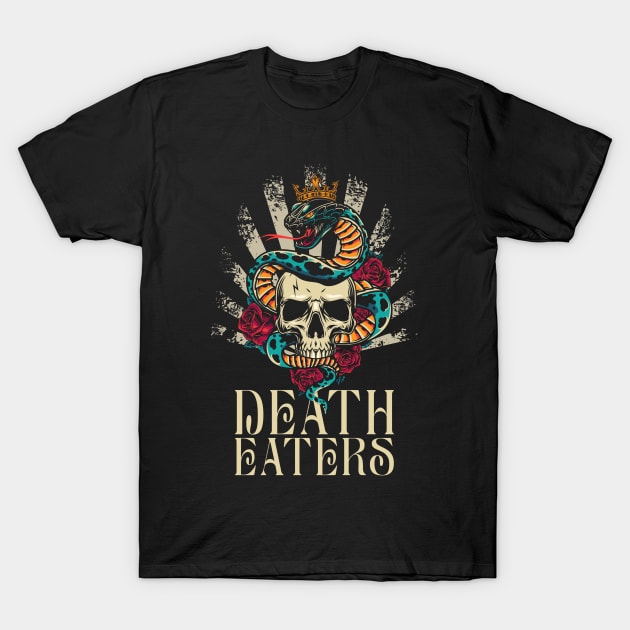 DEATH EATERS MOTORCYCLE CLUB T-Shirt by INLE Designs